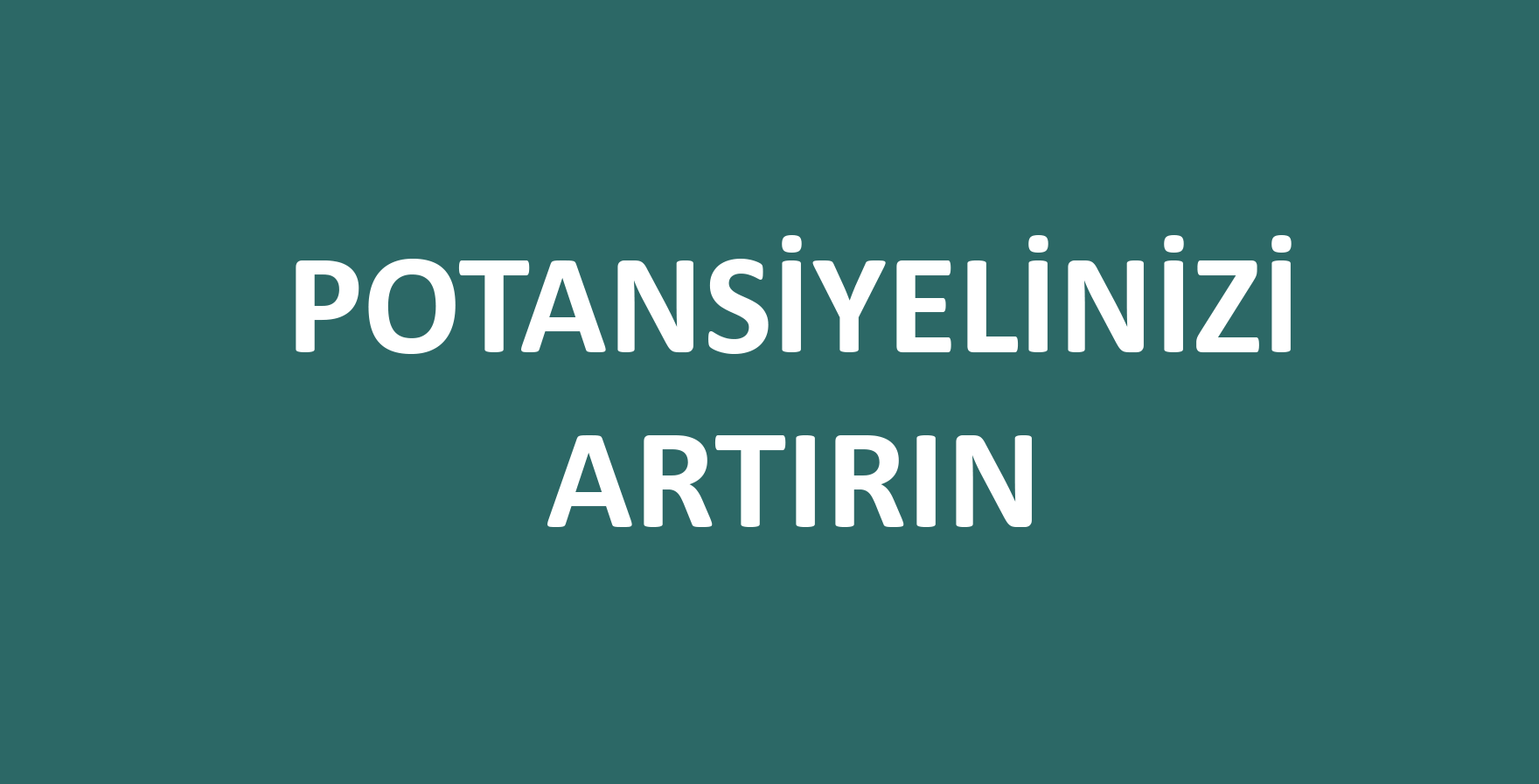 potansiyelinizi artırın ahtabot